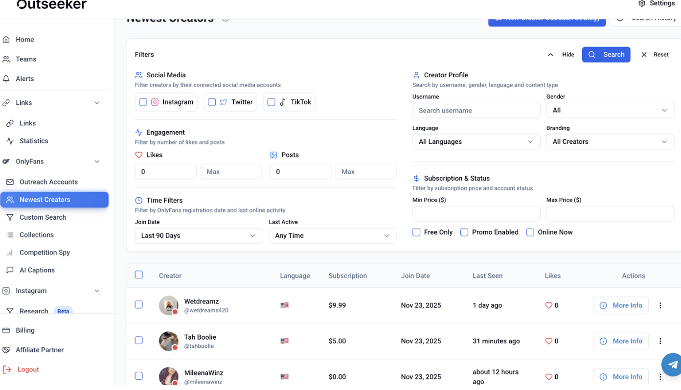 Step 2: Search Leads